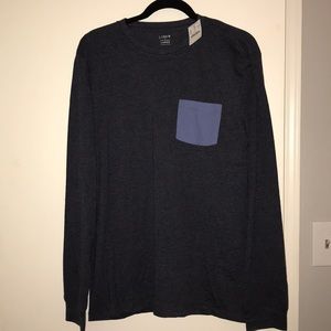 NWT men’s j crew long sleeve size L